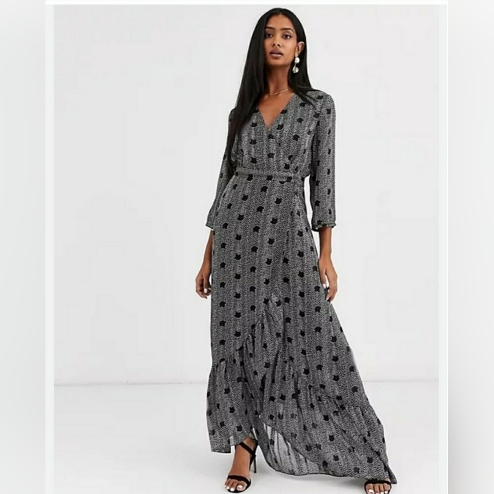 BA&SH Pisy maxi dress Size 4.